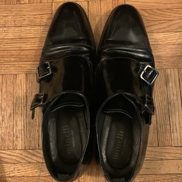 Minelli patent black brogues. Size 38 - Picture 3 of 3